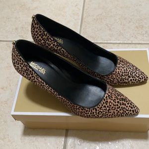 NEW Michael Kors Cheeta Heels